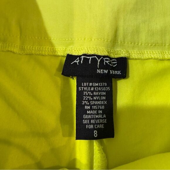 Attyre Skort Set of 2 Blue Floral Yellow  Pocket Tennis Golf Pickleball SZ 8 - Picture 11 of 11